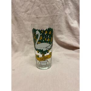 12 Days of Christmas Drinking Glass 12-Ounce Beverage Indiana Glass 7th Day